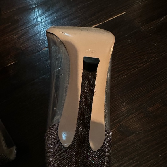 Gianvito Rossi plexi glitter pumps in very good condition! Worn 4 times maximum - Picture 8 of 10